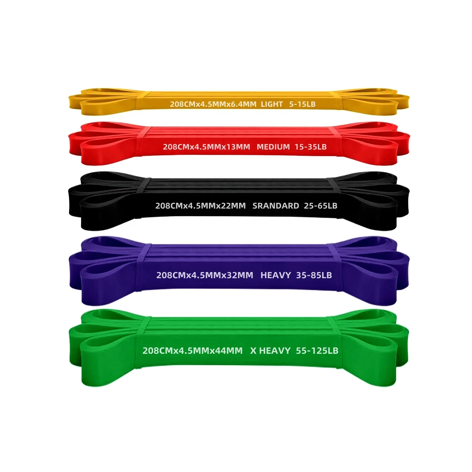 -Custom Logo Adjustable Loop Resistance Bands All Body Latex Fitness Exercise Bands Set
-Custom Logo Adjustable Loop Resistance Bands All Body Latex Fitness Exercise Bands Set