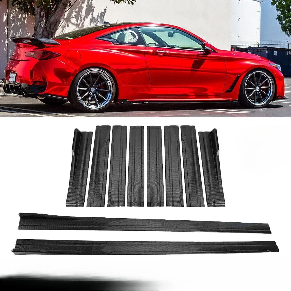 86.6" Side Skirts Splitter Extension Panel Lip For Infiniti Q50 Q60 2014-2021 United States
86.6" Side Skirts Splitter Extension Panel Lip For Infiniti Q50 Q60 2014-2021 United States