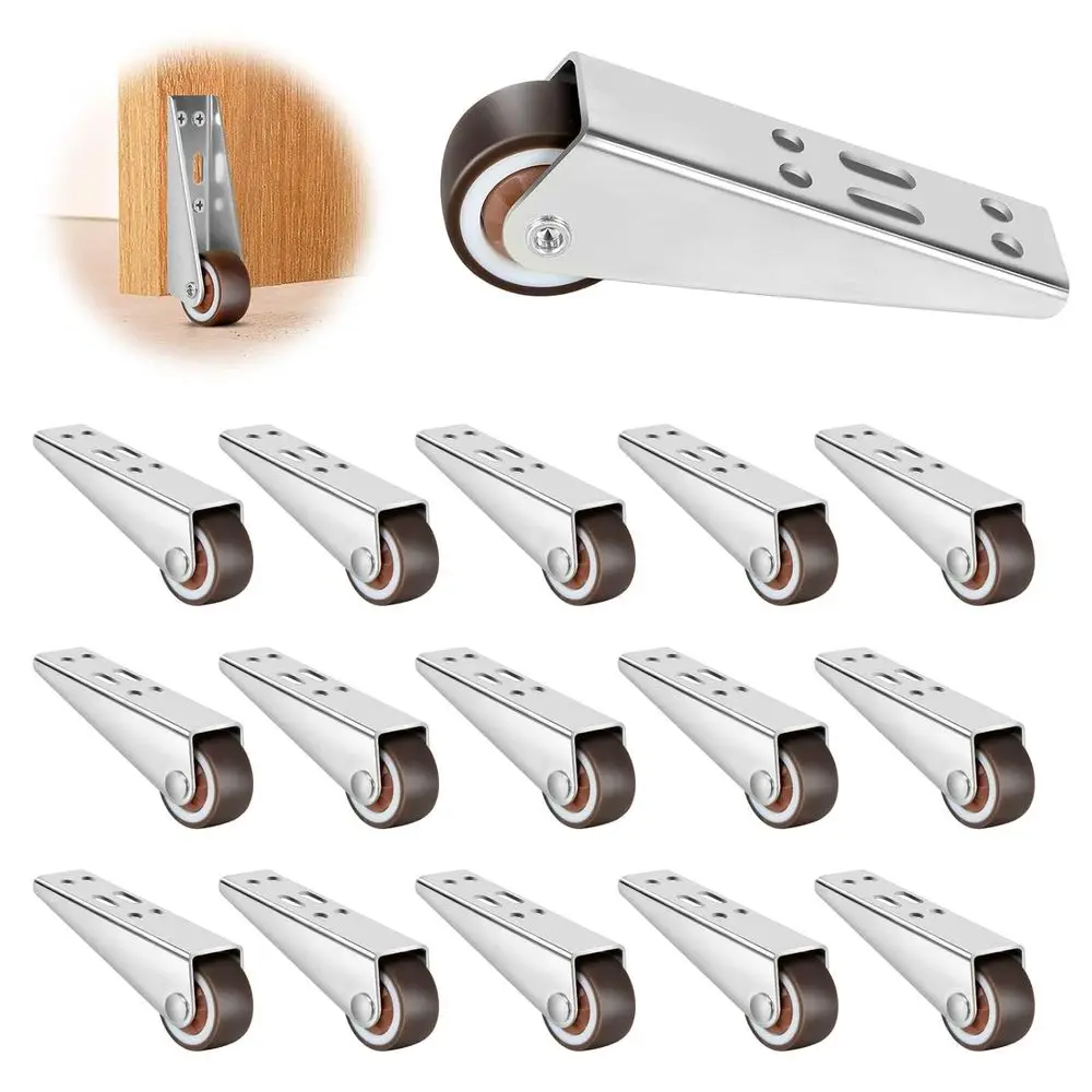 1-Inch Rubber Casters 4-Piece Set, Mini Long e Rigid Casters, Small Wheels for Furniture, Desks, Bookcases, DIY (Load: 45 LBS/Pi
1-Inch Rubber Casters 4-Piece Set, Mini Long e Rigid Casters, Small Wheels for Furniture, Desks, Bookcases, DIY (Load: 45 LBS/Pi