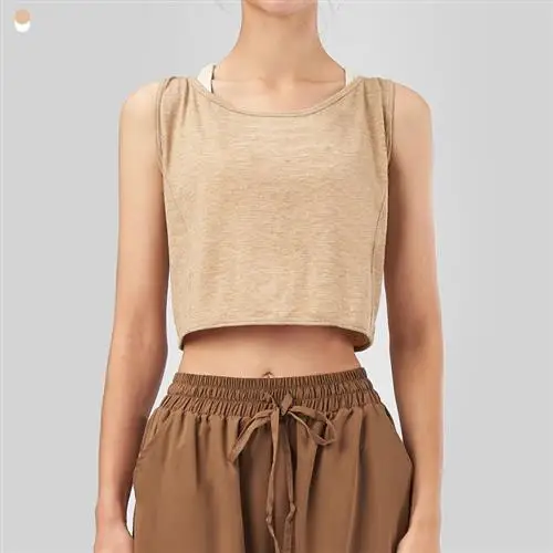 Women's Loose Yoga T-irts Ba Exposure Preventing Design Cusizable Chinese Brand Sportswear Procing And Tailoring
Women's Loose Yoga T-irts Ba Exposure Preventing Design Cusizable Chinese Brand Sportswear Procing And Tailoring