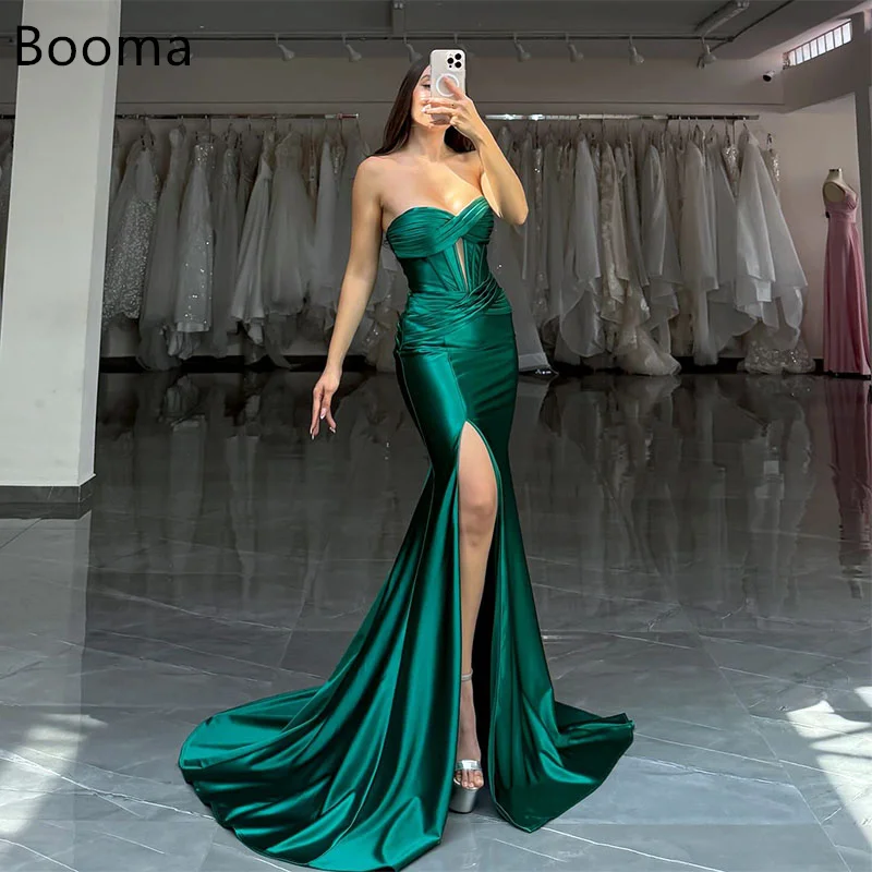 Booma Elegant Mermaid Evening Dresses Formal Party Gowns for Women Off The Shoulder Sleeveless Prom Gown Customize
Booma Elegant Mermaid Evening Dresses Formal Party Gowns for Women Off The Shoulder Sleeveless Prom Gown Customize