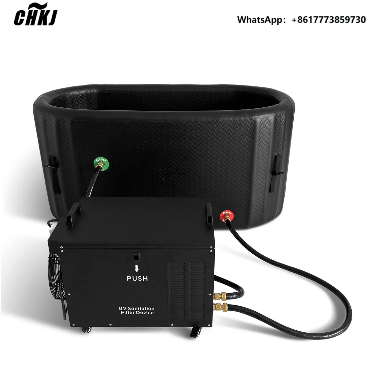 CHKJ Manufacturer Cold Therapy Chiller Water Cooled Recirculating Fitness Recovery Ice Plunge Chiller 1 hp Compact
CHKJ Manufacturer Cold Therapy Chiller Water Cooled Recirculating Fitness Recovery Ice Plunge Chiller 1 hp Compact
