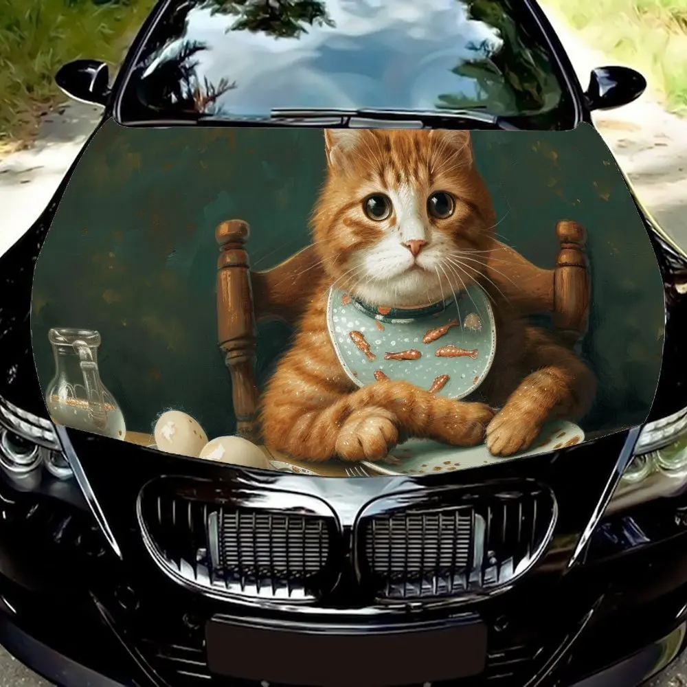 Наклейки на капот автомобиля с узором Bib Cat, водонепроницаемые самоклеящиеся, устойчивые к царапинам, легко приклеиваемые, прочные наклейки из ПВХ для автомобиля, декор для автомобиля
Наклейки на капот автомобиля с узором Bib Cat, водонепроницаемые самоклеящиеся, устойчивые к царапинам, легко приклеиваемые, прочные наклейки из ПВХ для автомобиля, декор для автомобиля