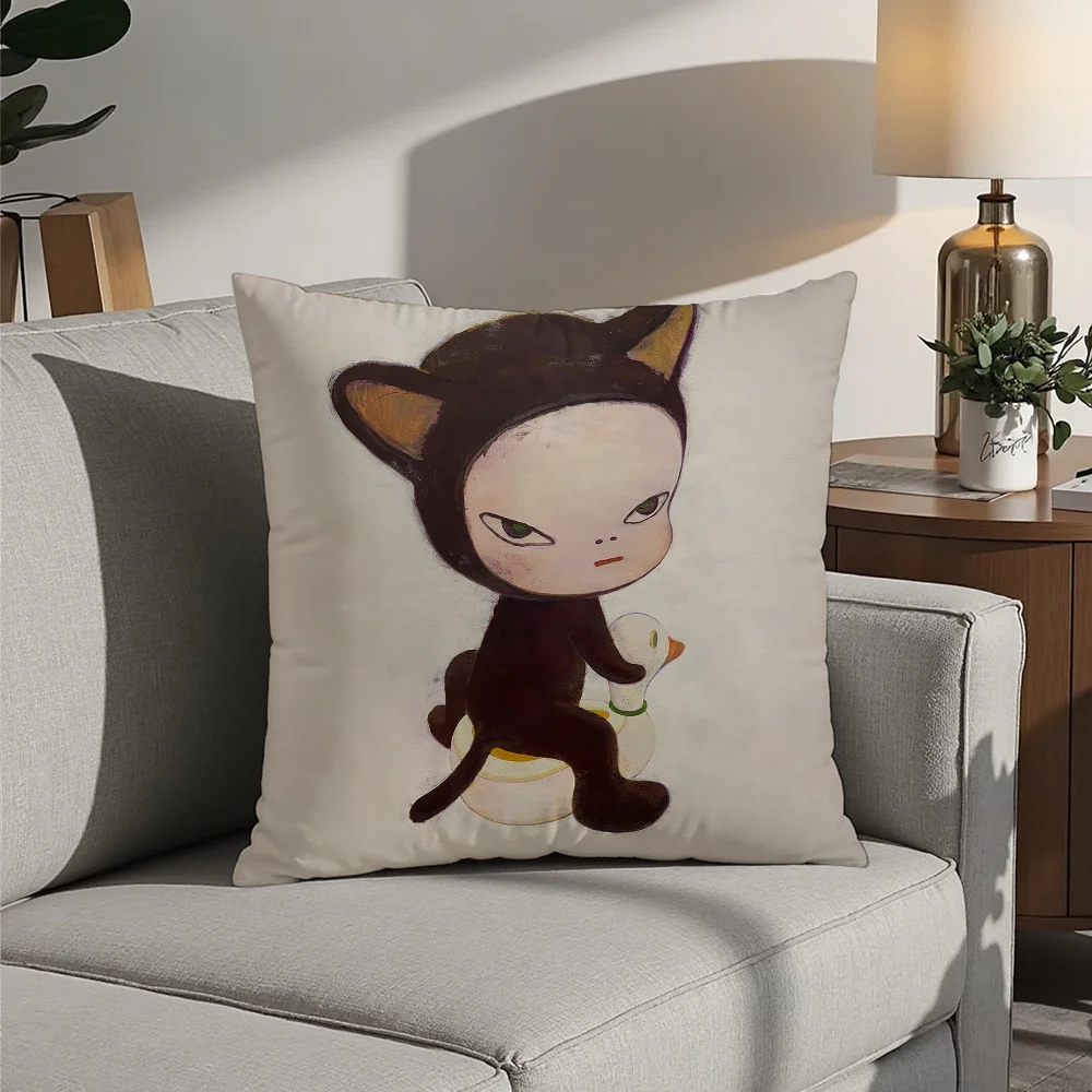 Y-Yoshitomo Nara Luxury Pillow Case Plush Fabric Soft Pillowcase Double Sided Print Cushion Cover Household Gifts
Y-Yoshitomo Nara Luxury Pillow Case Plush Fabric Soft Pillowcase Double Sided Print Cushion Cover Household Gifts