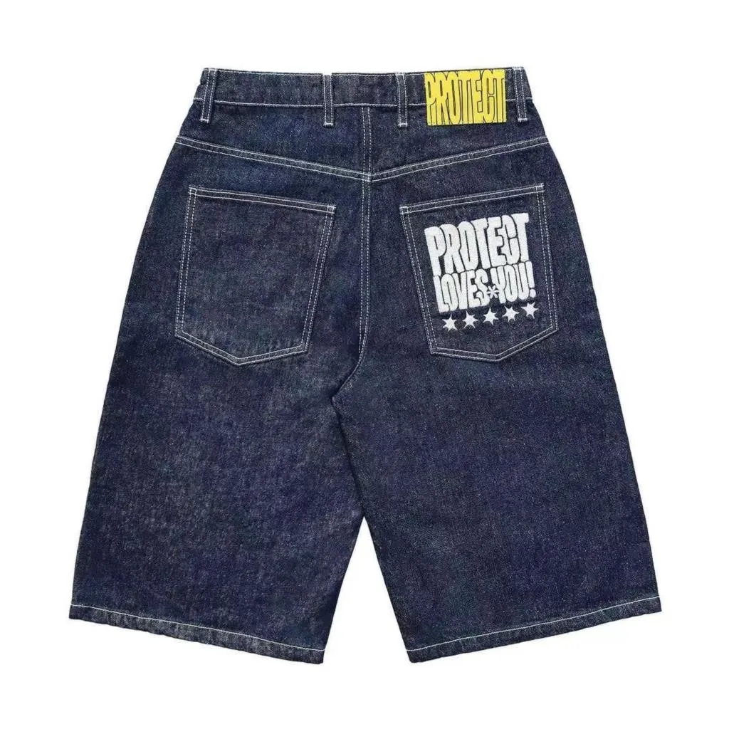 Harajuku New Y2K Cute Snail Embroidery Wide Leg Casual Shorts Men's American Casual Loose Pants Vintage Shorts Sweatpants
Harajuku New Y2K Cute Snail Embroidery Wide Leg Casual Shorts Men's American Casual Loose Pants Vintage Shorts Sweatpants