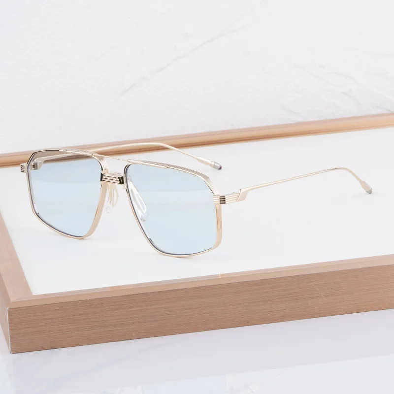 Jagger Square Alloy Optical Prescription Handmade Fashion Sunglasses Men Women UV400 Brand Design High Quality Glasses with Case
Jagger Square Alloy Optical Prescription Handmade Fashion Sunglasses Men Women UV400 Brand Design High Quality Glasses with Case