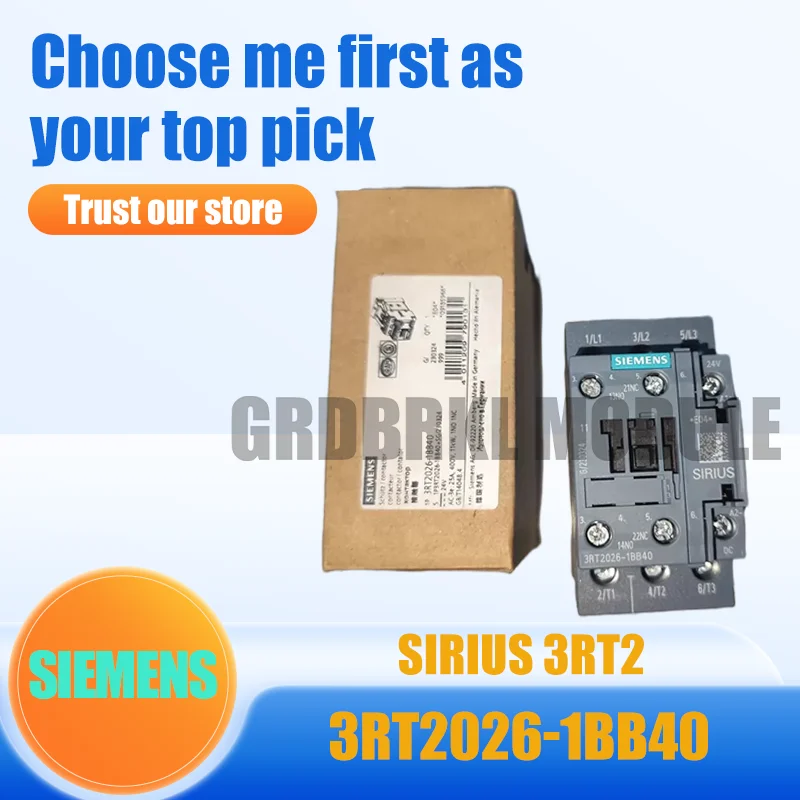 New Original SIEMENS 3RT2026-1BB40 Power Contactor
New Original SIEMENS 3RT2026-1BB40 Power Contactor