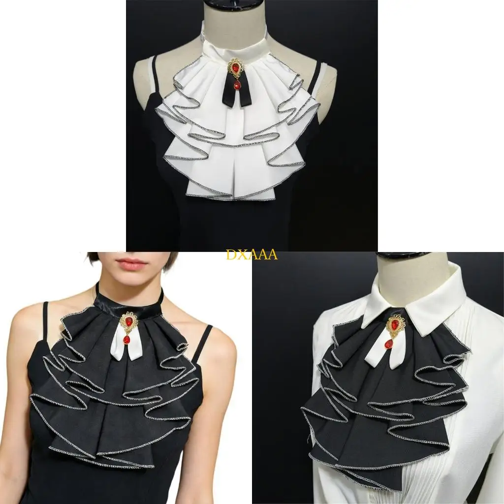 DXAA Easy Matching Stretch Detachable Collar Fashion False Collar Necktie for Seamless Integration with Shirts and Sweaters
DXAA Easy Matching Stretch Detachable Collar Fashion False Collar Necktie for Seamless Integration with Shirts and Sweaters