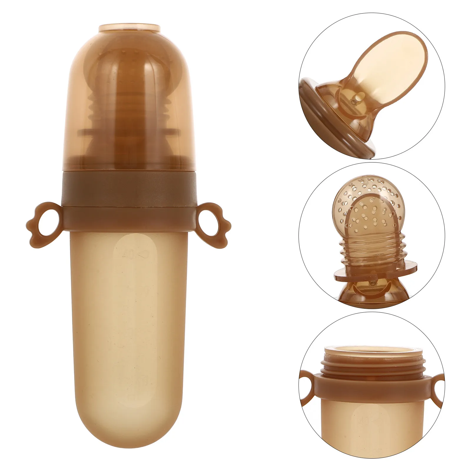 1Set Baby Fruit Feeder Beige Silicone Safe Micropressure Feeding Anti-Choke Baby Pacifier Infant Feeding Supply
1Set Baby Fruit Feeder Beige Silicone Safe Micropressure Feeding Anti-Choke Baby Pacifier Infant Feeding Supply