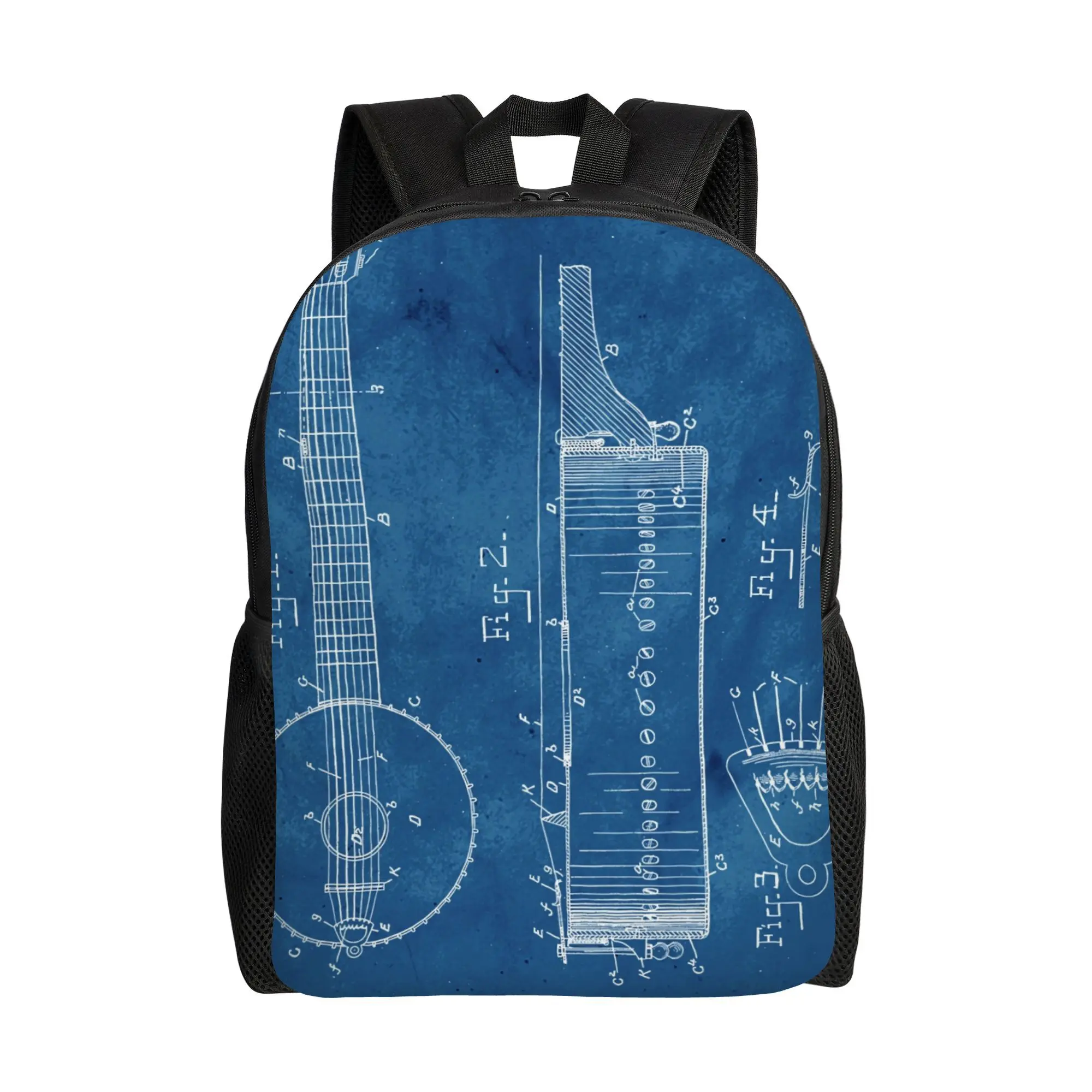 Blueprint Banjo Patented Casual Daily Backpack | Single main compartment, stylish style, perfect for school, walking or daily
Blueprint Banjo Patented Casual Daily Backpack | Single main compartment, stylish style, perfect for school, walking or daily