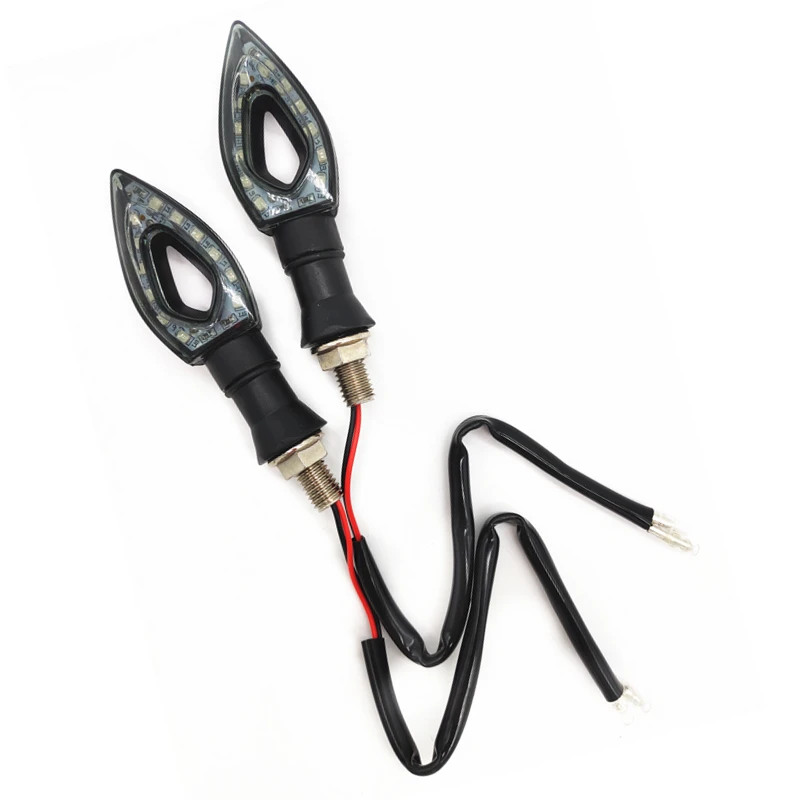Motorcycle Turn Signals Light Amber Blade Lamp Short Turn Signal Lights Amber Blinkers Flashers Indicator Lamps 12 LED 12V
Motorcycle Turn Signals Light Amber Blade Lamp Short Turn Signal Lights Amber Blinkers Flashers Indicator Lamps 12 LED 12V