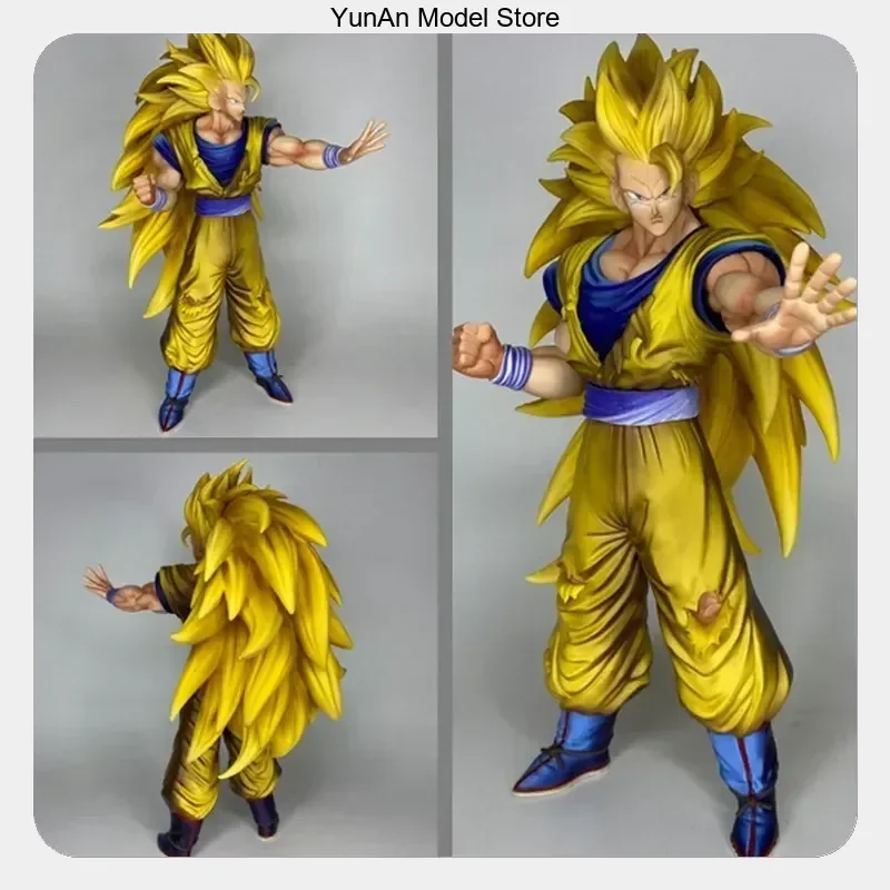 32cm Dragon Ball Super Saiyan 3 Goku Hand Raised Figure Desktop Ornament Collectible
32cm Dragon Ball Super Saiyan 3 Goku Hand Raised Figure Desktop Ornament Collectible