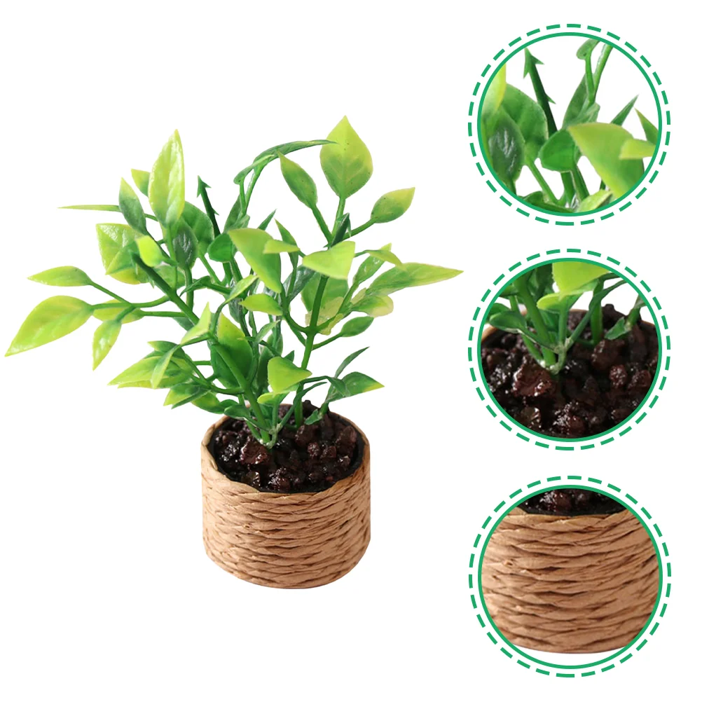 Mini Tree Model Artificial Bonsai Decoration Miniature Flower Pot Small Plant Pot Toy House Accessory Safe Kids Bedroom
Mini Tree Model Artificial Bonsai Decoration Miniature Flower Pot Small Plant Pot Toy House Accessory Safe Kids Bedroom