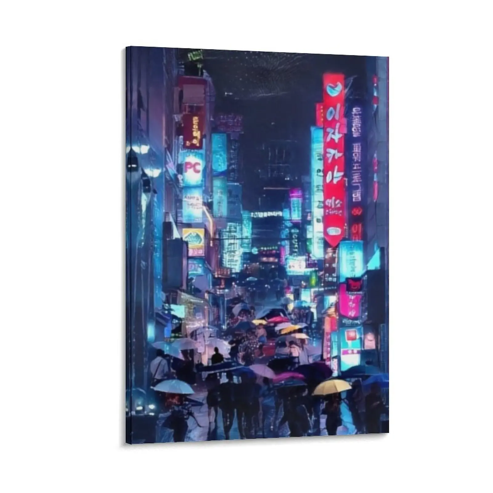 Rainy Night In Gangnam District Canvas Painting Bedroom deco anime decoration photos for living room room decoration accessories
Rainy Night In Gangnam District Canvas Painting Bedroom deco anime decoration photos for living room room decoration accessories