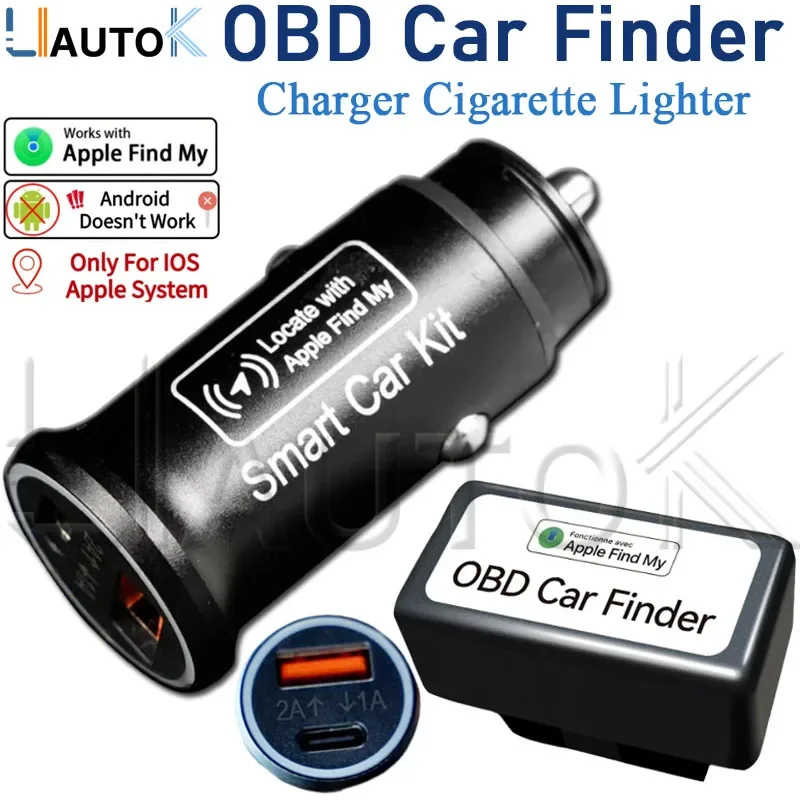 Автомобильное зарядное устройство Прикуриватель Мини-OBD-трекер USB Type-C для официального приложения Find My Apple Iphone Ipad GPS-локатор OBD GPS-монитор
Автомобильное зарядное устройство Прикуриватель Мини-OBD-трекер USB Type-C для официального приложения Find My Apple Iphone Ipad GPS-локатор OBD GPS-монитор