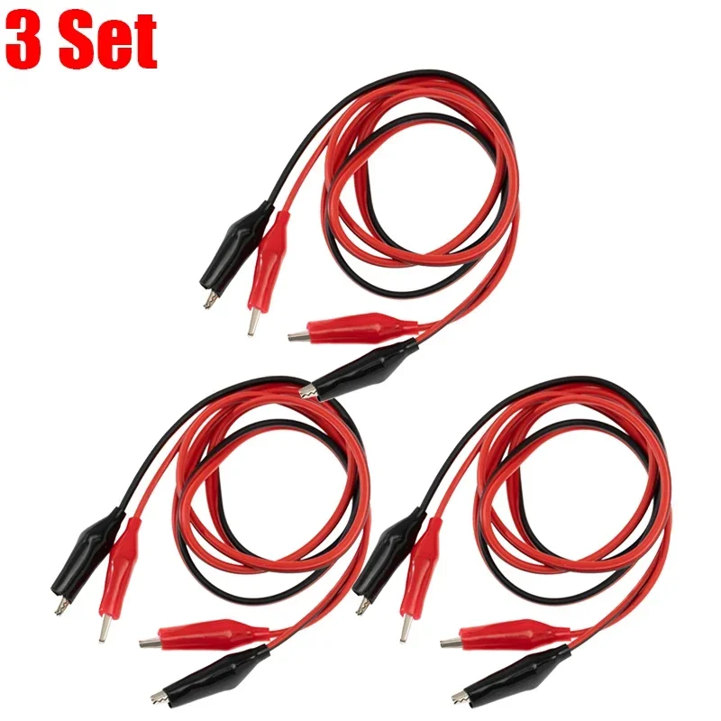 Alligator Clips Electrical Insulate Test Leads Dual Ended Crocodile Clip Jumper Wire for Circuit Connection Electrical Testing
Alligator Clips Electrical Insulate Test Leads Dual Ended Crocodile Clip Jumper Wire for Circuit Connection Electrical Testing