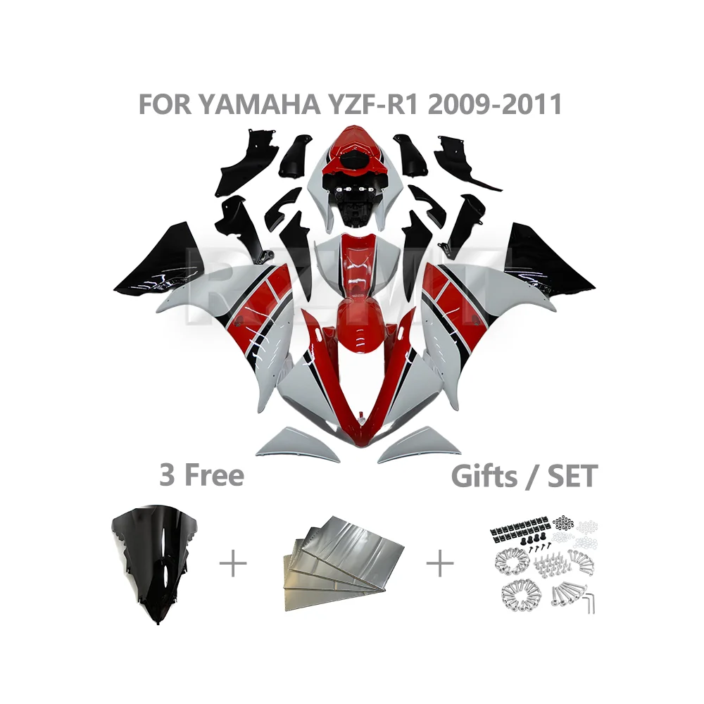 For YAMAHA R1 2009-2011 Motorcycle Fairing Customized Full Body Kit YZF R1 Fairings ABS Injection Motorcycle Frame Y1009-104a
For YAMAHA R1 2009-2011 Motorcycle Fairing Customized Full Body Kit YZF R1 Fairings ABS Injection Motorcycle Frame Y1009-104a