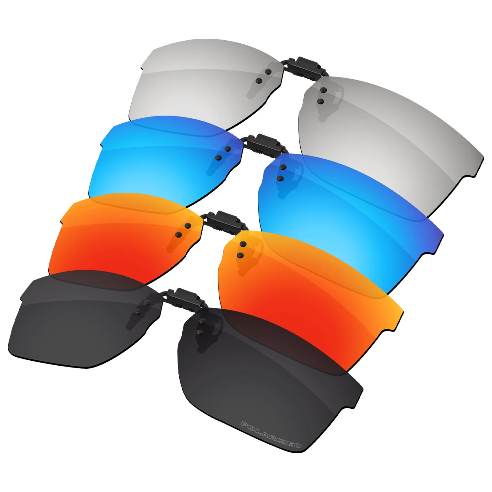 ELuxonsight Flip Up Polarized Clip-on Sunglasses Anti Glare Clip onto Glasses for Oakley Hex Jector (A) OX8174F 56mm Sunglasses
ELuxonsight Flip Up Polarized Clip-on Sunglasses Anti Glare Clip onto Glasses for Oakley Hex Jector (A) OX8174F 56mm Sunglasses