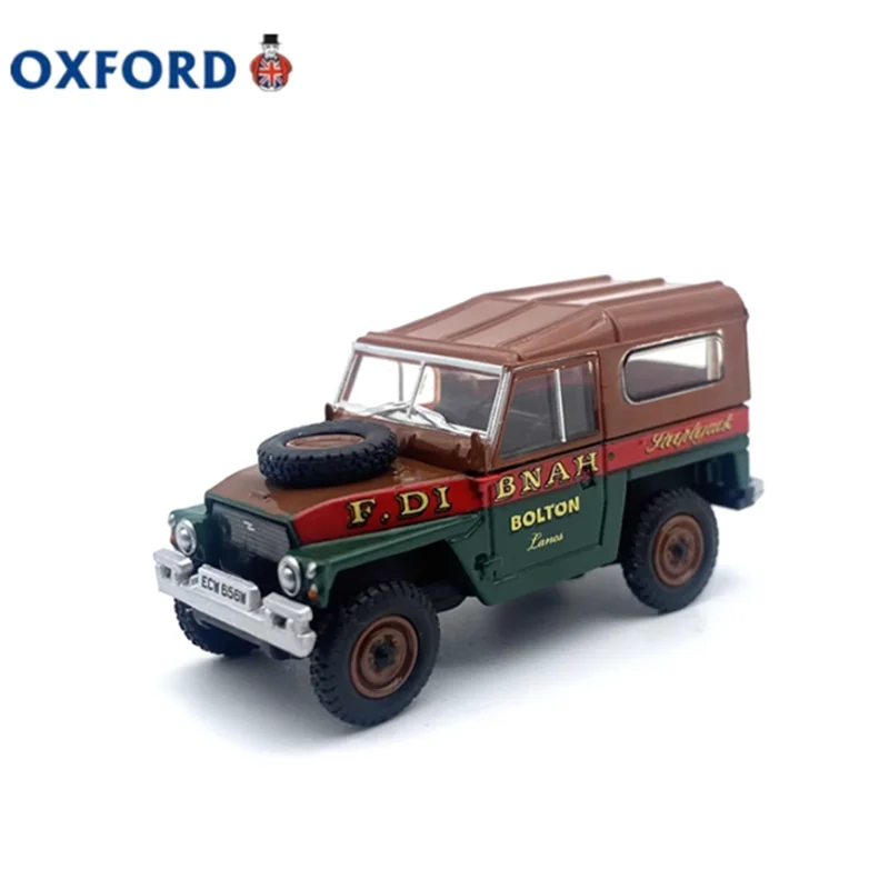 OXFORD масштаб 1:76 Land Rover-легкая модель автомобиля из сплава, статическая коллекция, украшенные праздничные подарки, игрушки
OXFORD масштаб 1:76 Land Rover-легкая модель автомобиля из сплава, статическая коллекция, украшенные праздничные подарки, игрушки