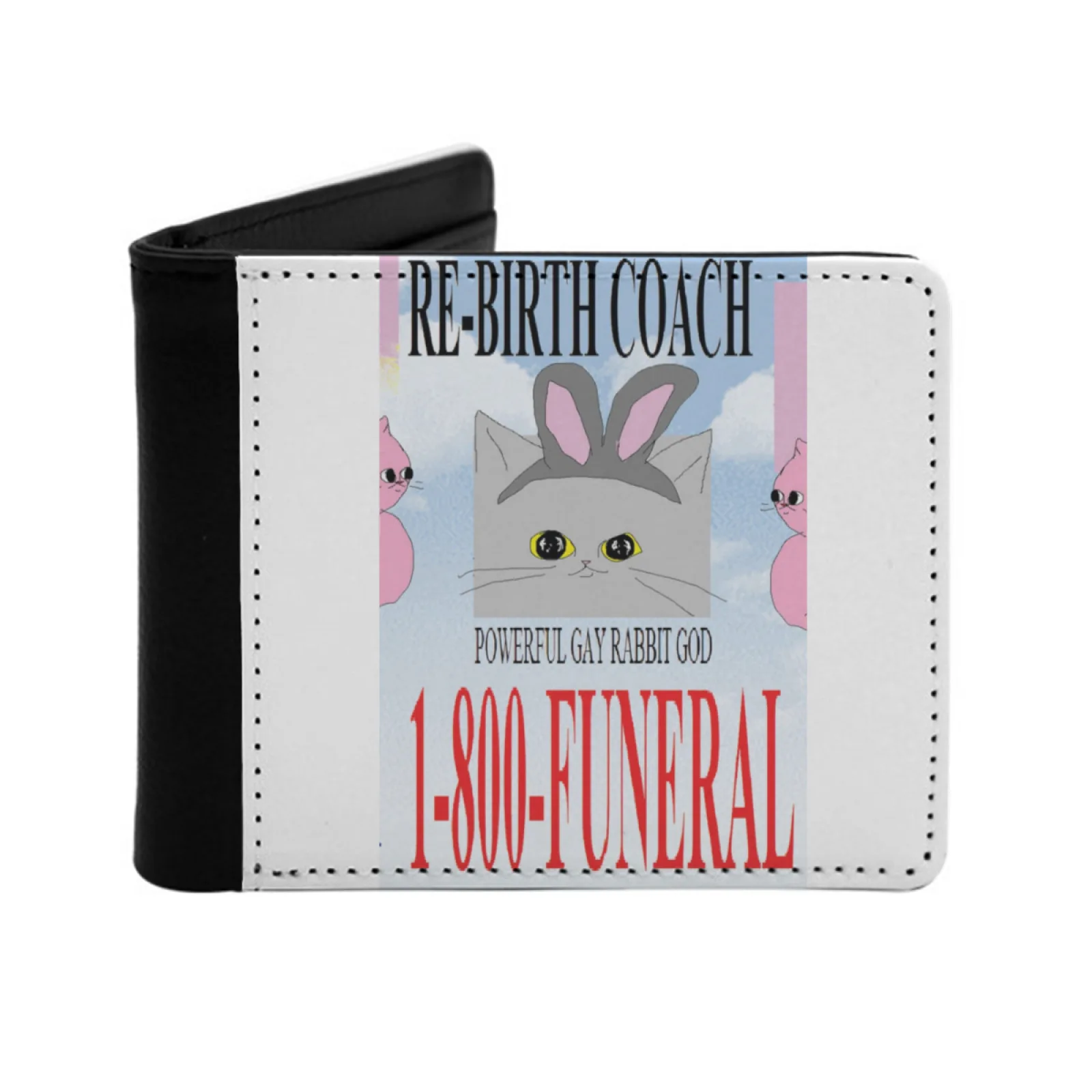 Tu'Er Shen Psychic Hotline Funeral Personalized Men's Leather Wallet Card Money Bag Pu Leather Wallet Kernpunktpress Vi Khi Nao
Tu'Er Shen Psychic Hotline Funeral Personalized Men's Leather Wallet Card Money Bag Pu Leather Wallet Kernpunktpress Vi Khi Nao
