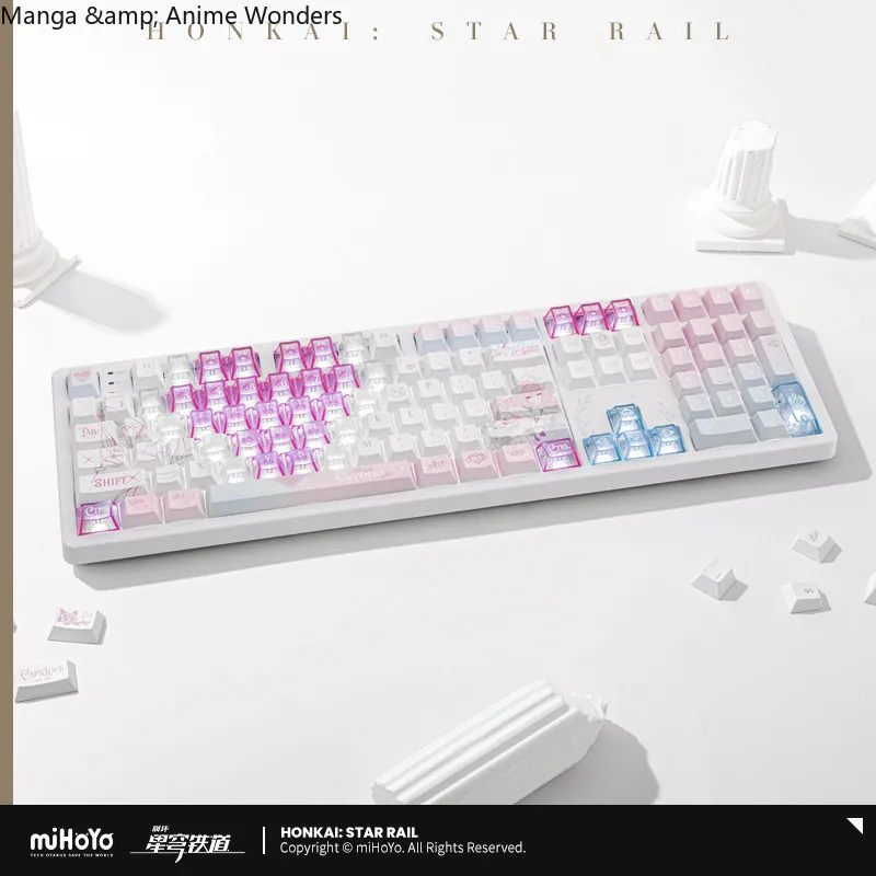 Game Halloween Gift Cosplay mechanical keyboard Anime Theme Impression Series Castorice Honkai: Star Rail Official MiHoYo
Game Halloween Gift Cosplay mechanical keyboard Anime Theme Impression Series Castorice Honkai: Star Rail Official MiHoYo