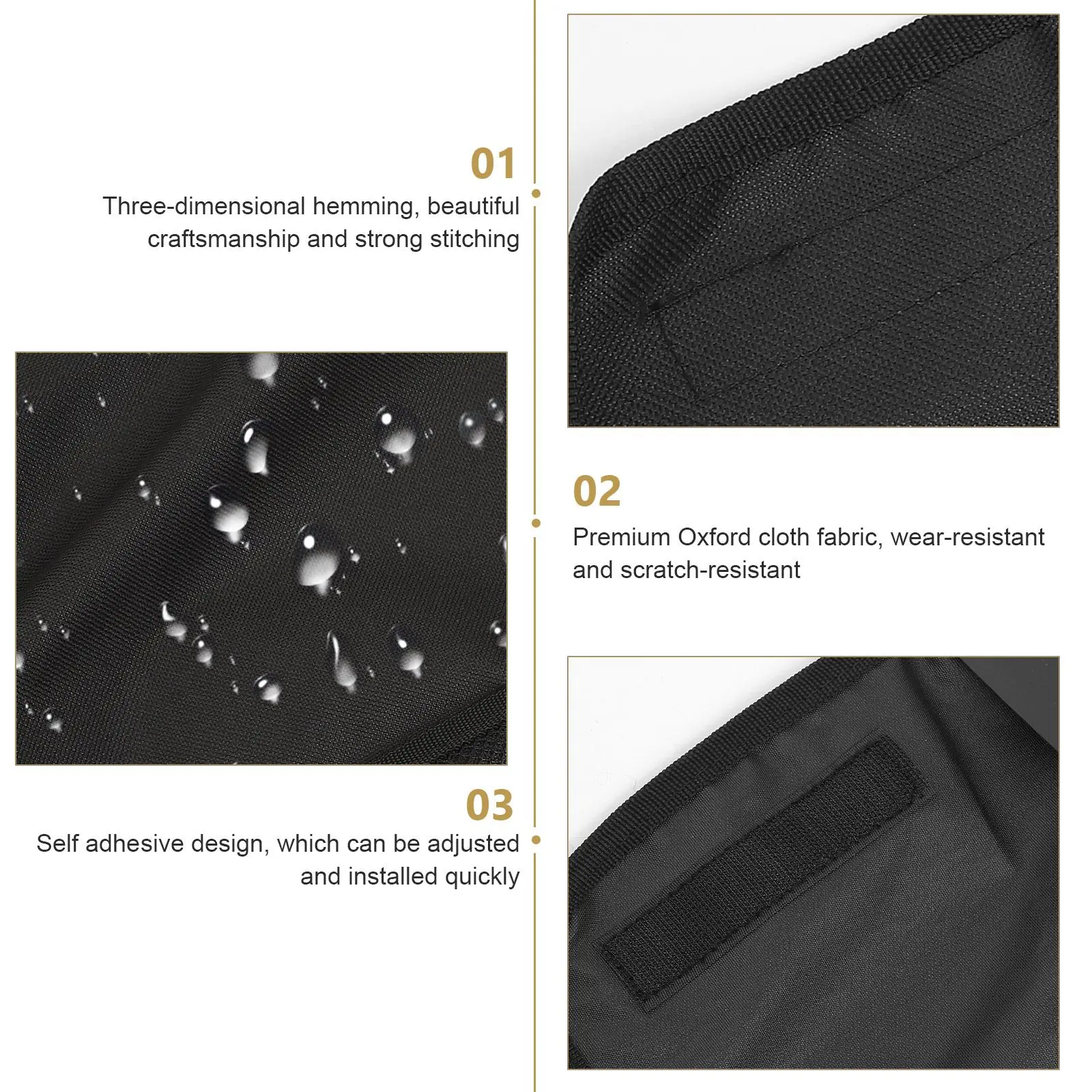 2 Pcs Car Protective Pads Door Protector from Dog Scratching for Pet Accidents Covers Oxford Cloth Pets Claws
2 Pcs Car Protective Pads Door Protector from Dog Scratching for Pet Accidents Covers Oxford Cloth Pets Claws