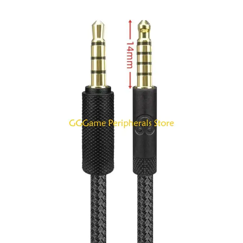 U55B Braided 3.5mm Headphone Cable with Volume Control for G433/G233 Earphones Wire
U55B Braided 3.5mm Headphone Cable with Volume Control for G433/G233 Earphones Wire