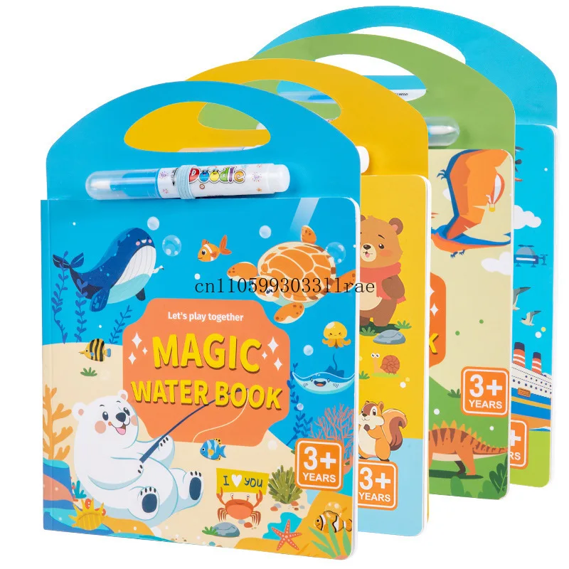 Reusable Ink Painting Book for Kids Ocean Theme Early Education Water Coloring Graffiti
Reusable Ink Painting Book for Kids Ocean Theme Early Education Water Coloring Graffiti