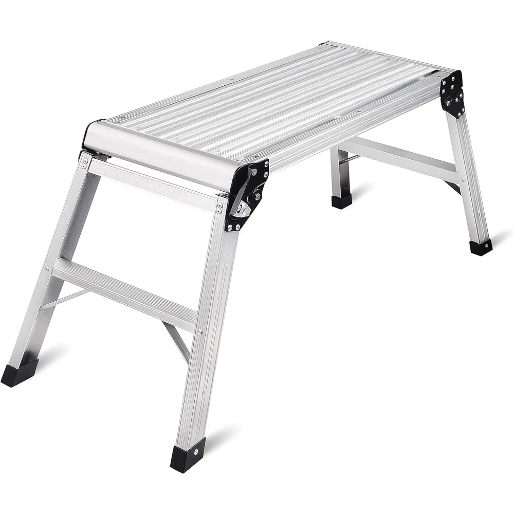 Work Platform Aluminum 30x12x20 Step Ladder Heavy Duty Foldable Aluminum Platform 330 Lbs Capacity
Work Platform Aluminum 30x12x20 Step Ladder Heavy Duty Foldable Aluminum Platform 330 Lbs Capacity