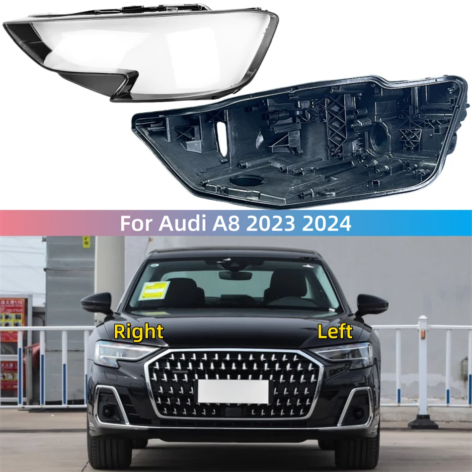 For Audi A8 2023 2024 Car Interior Replacement Parts Headlight Lights Glass Car Hood Lights Bases
For Audi A8 2023 2024 Car Interior Replacement Parts Headlight Lights Glass Car Hood Lights Bases