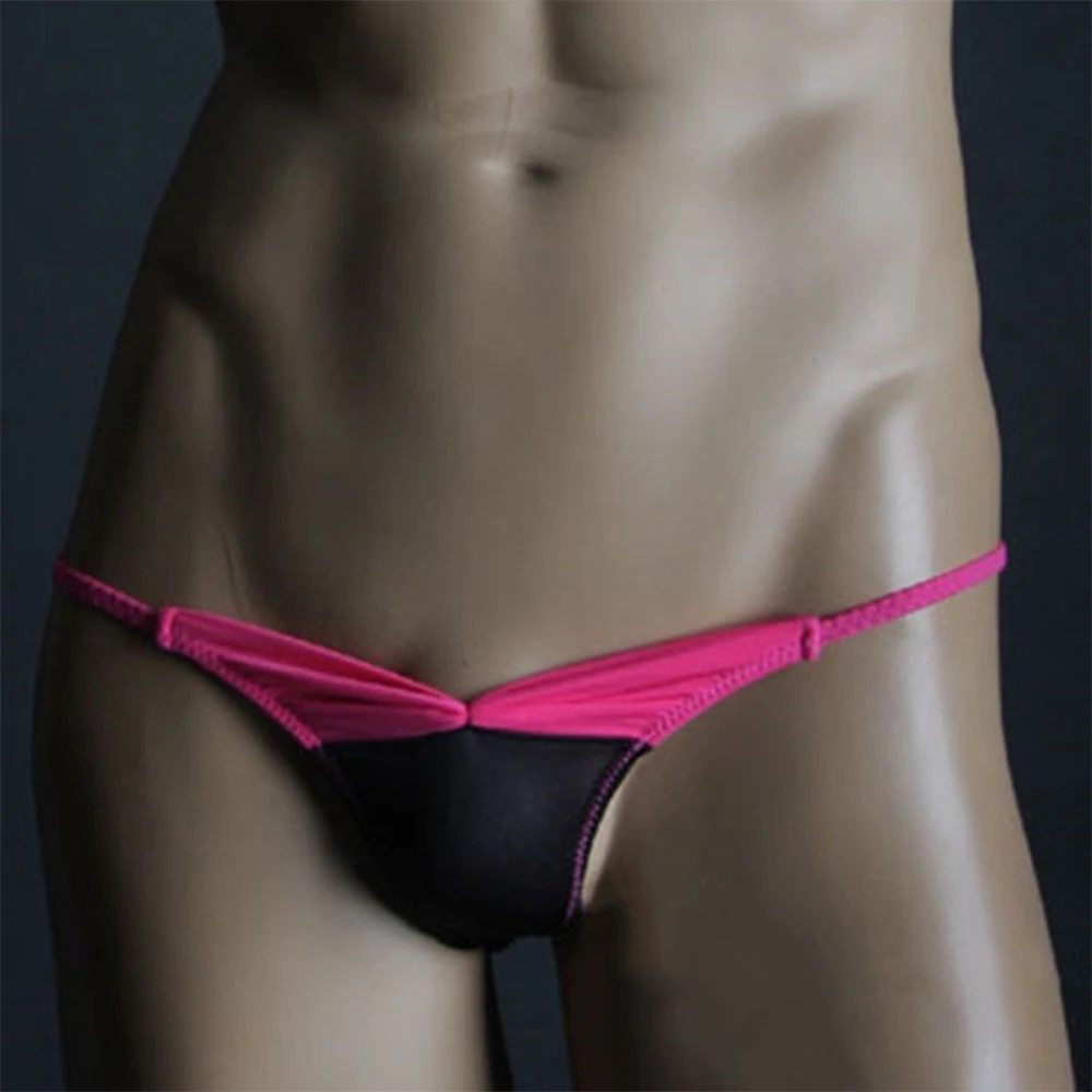 Sexy Men Breathable Briefs Sissy Pouch Thongs G-String T-Back Ice Silk Elastic Panties Low Waist Comfort Exposed Butt Underpants
Sexy Men Breathable Briefs Sissy Pouch Thongs G-String T-Back Ice Silk Elastic Panties Low Waist Comfort Exposed Butt Underpants