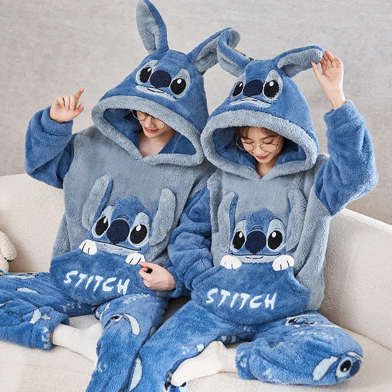 Пижамы Disney Stitch, зимняя стильная одежда для сна, женская теплая удобная домашняя одежда из кораллового флиса с героями мультфильмов, комплект из 2 предметов, подарок на день рождения
Пижамы Disney Stitch, зимняя стильная одежда для сна, женская теплая удобная домашняя одежда из кораллового флиса с героями мультфильмов, комплект из 2 предметов, подарок на день рождения