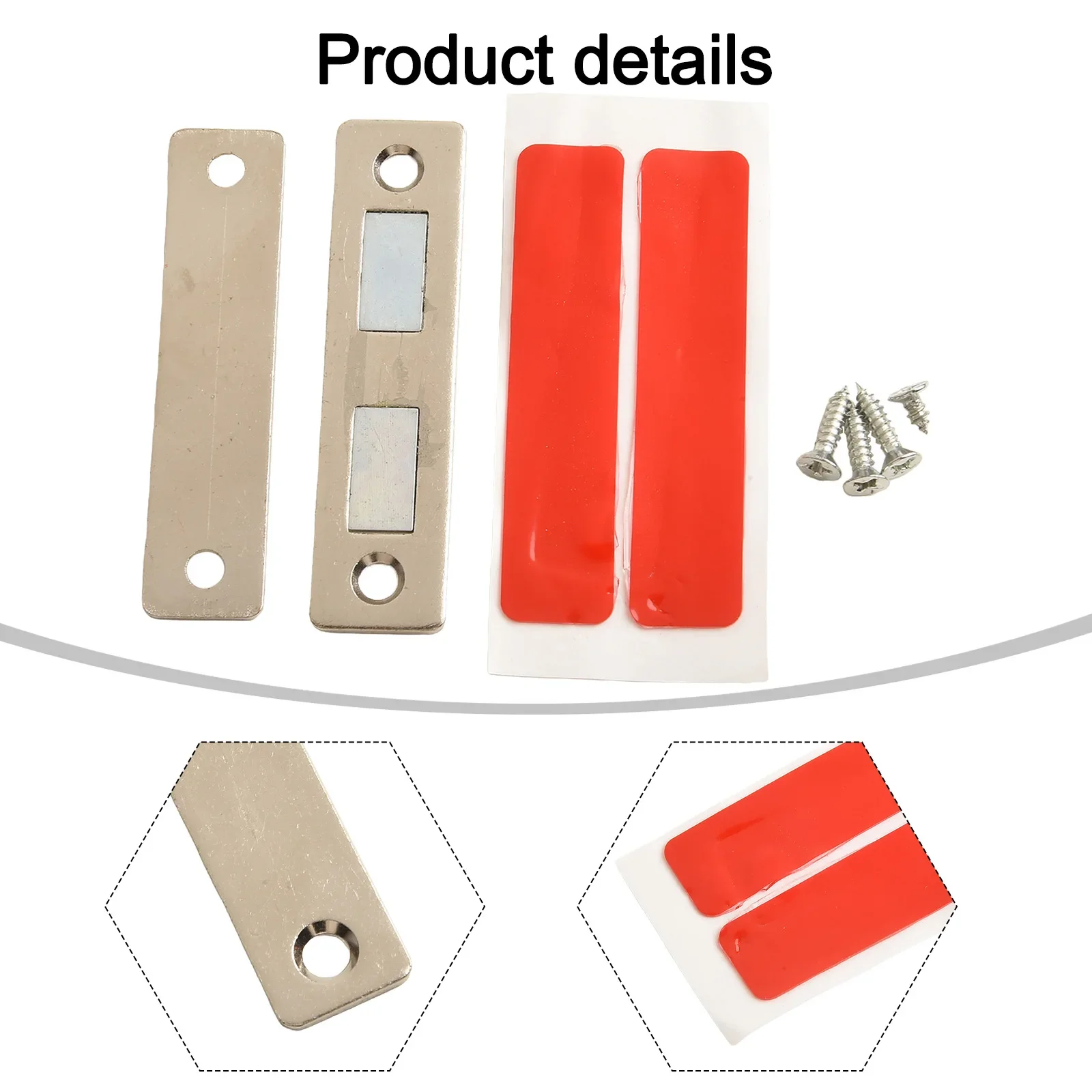 Magnetic Cabinet Catches Door Stops With Screw For Closet Cupboard Furniture DIY Door Hardware 65*16 Mm
Magnetic Cabinet Catches Door Stops With Screw For Closet Cupboard Furniture DIY Door Hardware 65*16 Mm