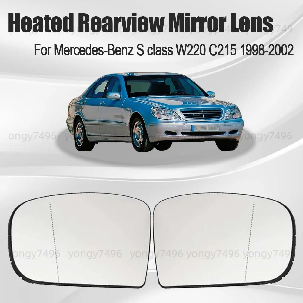 Car Wide Angle Heated Rearview Mirror Lens For Mercedes Benz S Class W220 C215 1998 1999 2000 2001 2002 Car Rearview Accessories
Car Wide Angle Heated Rearview Mirror Lens For Mercedes Benz S Class W220 C215 1998 1999 2000 2001 2002 Car Rearview Accessories