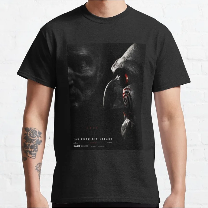 Retro vintage Horror movie Saw Poster (2020) film Scary halloween Graphic T Shirts large size mens clothing Adult tops S-6XL
Retro vintage Horror movie Saw Poster (2020) film Scary halloween Graphic T Shirts large size mens clothing Adult tops S-6XL