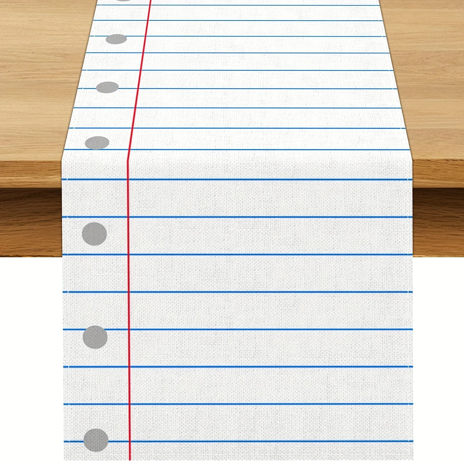 1pc, Dokriy, Notebook Paper Table Runner for Back to School Celebration Decoration for The First Day of School in Classroom, Dining Room, Or Kitchen
1pc, Dokriy, Notebook Paper Table Runner for Back to School Celebration Decoration for The First Day of School in Classroom, Dining Room, Or Kitchen