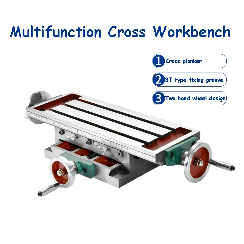 Milling Machine Work Table Multifunction Cross Workbench Slide Milling Compound Table Working Cross Table Machine 450X170
Milling Machine Work Table Multifunction Cross Workbench Slide Milling Compound Table Working Cross Table Machine 450X170
