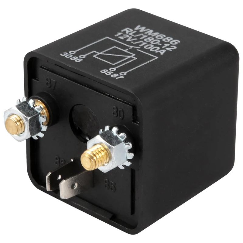 8X 12V 100Amp 4-контактный сверхмощный переключатель включения/выключения разделенное реле заряда для авто лодки фургон черный
8X 12V 100Amp 4-контактный сверхмощный переключатель включения/выключения разделенное реле заряда для авто лодки фургон черный