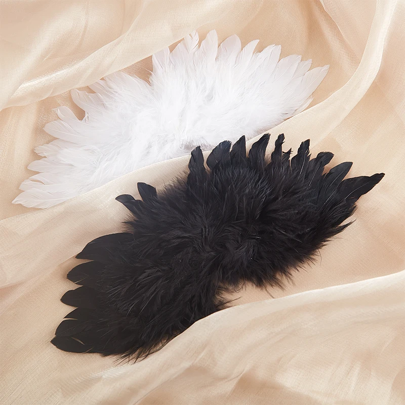 1PC White/Black DIY Mini Angel Wing Newborn Props For 1/6 1/4 1/3 Doll Clothes Wings
1PC White/Black DIY Mini Angel Wing Newborn Props For 1/6 1/4 1/3 Doll Clothes Wings
