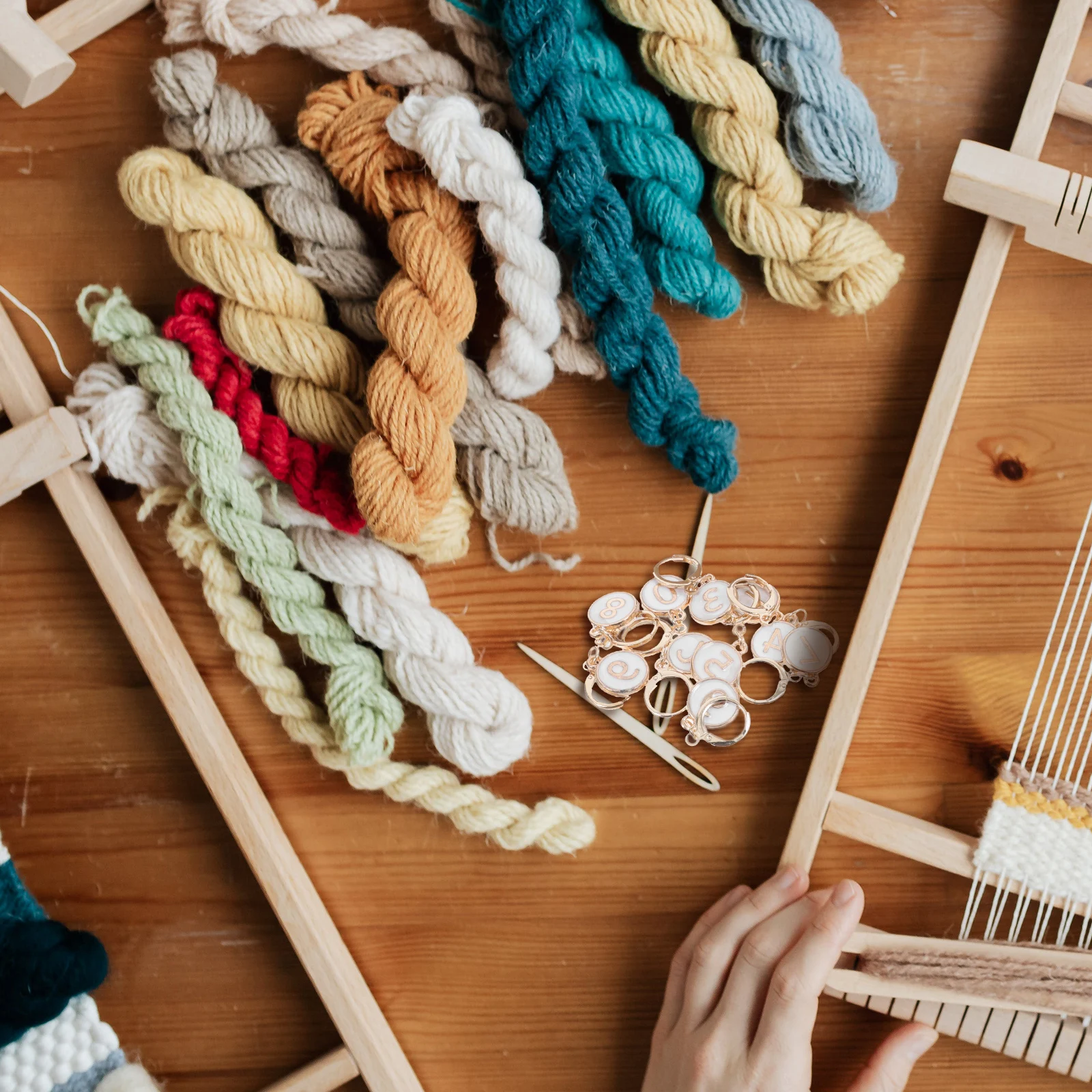 10Pcs Numbered Stitch Markers Oil Drop Tags Long-Lasting Metal Clips for Knitting Crochet Stitch Counting Tools
10Pcs Numbered Stitch Markers Oil Drop Tags Long-Lasting Metal Clips for Knitting Crochet Stitch Counting Tools