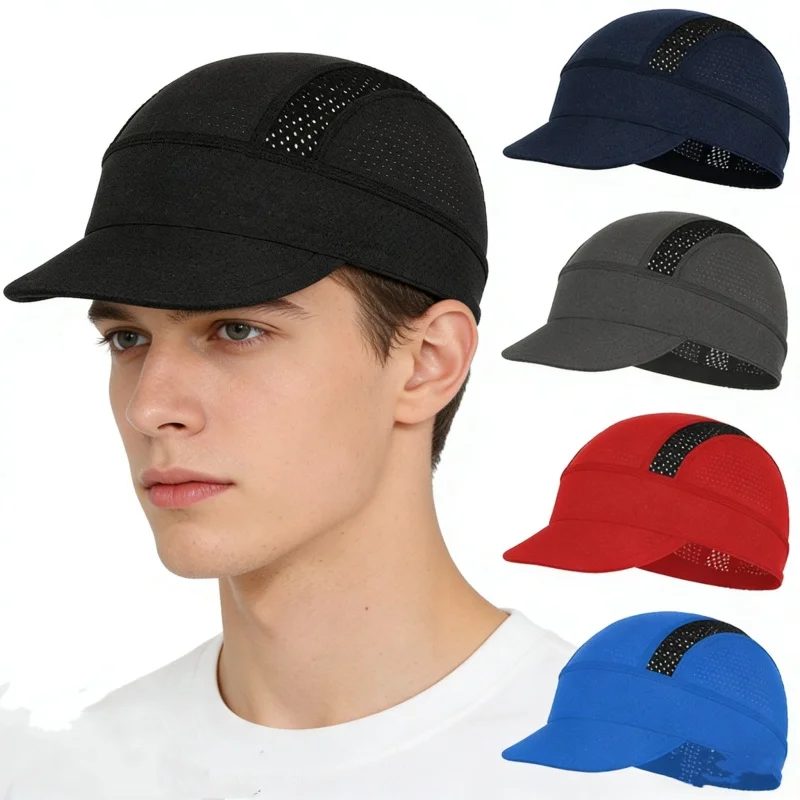 Quick Dry Breathable Mesh Sport Running Sunhat Summer Small Brim Baseball Cap Under Helmet Sweat-Wicking Cap Cycling Bicycle Hat
Quick Dry Breathable Mesh Sport Running Sunhat Summer Small Brim Baseball Cap Under Helmet Sweat-Wicking Cap Cycling Bicycle Hat