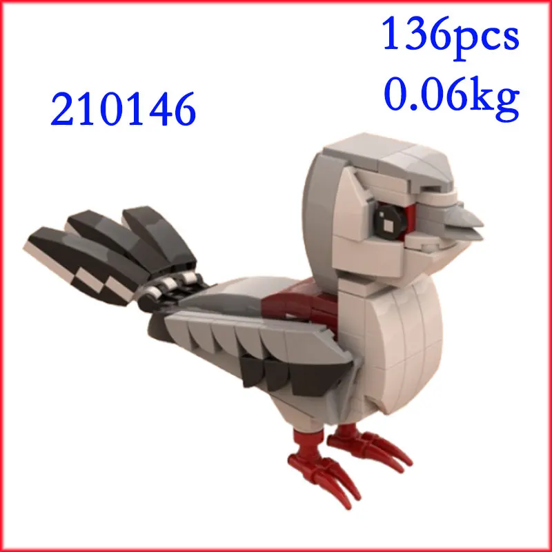 Пятно MOC- 210146 136 шт., сборка мелких частиц Eagle, строительные блоки, образовательная игрушка, модель, подарочный набор, украшения
Пятно MOC- 210146 136 шт., сборка мелких частиц Eagle, строительные блоки, образовательная игрушка, модель, подарочный набор, украшения