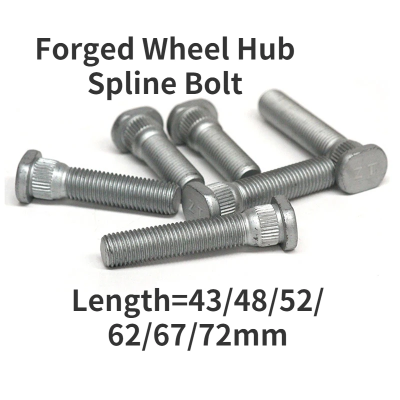 1pc Spline Diameter 14mm Forged Wheel Hub Spline Bolts Suit For Fit/Reiz/Mazda/Cruze/Focus Automobile Refitting Screw L=43-72mm
1pc Spline Diameter 14mm Forged Wheel Hub Spline Bolts Suit For Fit/Reiz/Mazda/Cruze/Focus Automobile Refitting Screw L=43-72mm