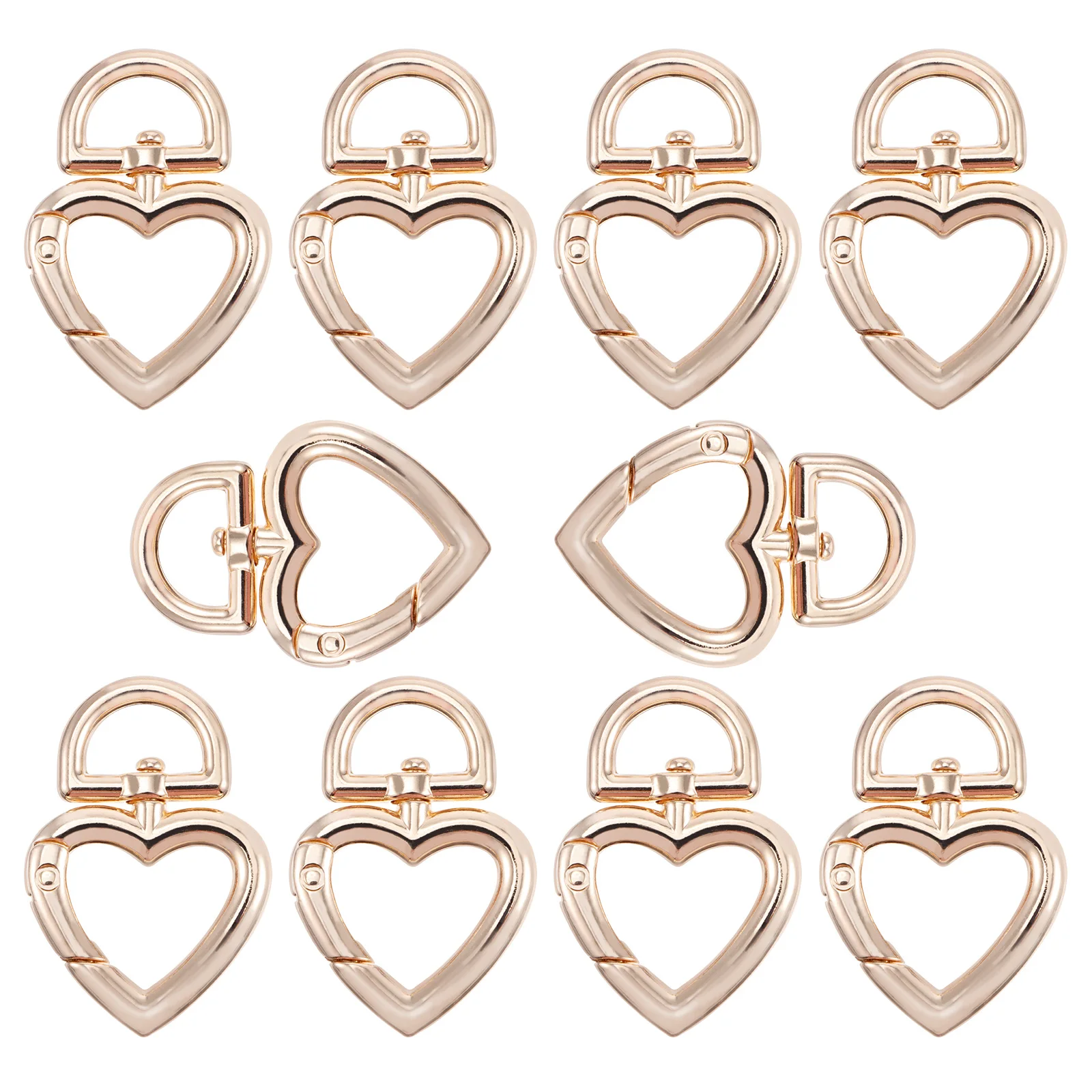 10pcs Heart Diy Keychain Buckle Zinc Alloy Keychains DIY Keychain Buckle Hanging Love Key Holder Small Size Easy Store
10pcs Heart Diy Keychain Buckle Zinc Alloy Keychains DIY Keychain Buckle Hanging Love Key Holder Small Size Easy Store