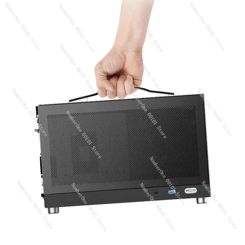 S300 black chassis, portable ITX handheld TYPECmini desktop computer main box ultra mini
S300 black chassis, portable ITX handheld TYPECmini desktop computer main box ultra mini