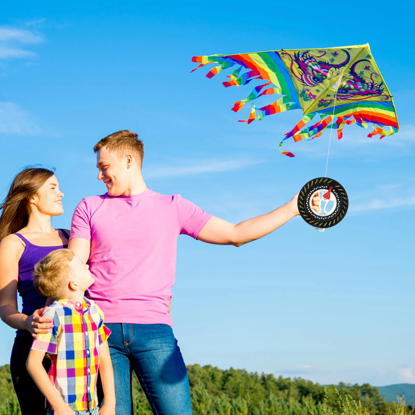 1Pcs Kite Reel Winder Lightweight Portable Ergonomic Design for Adults Teenagers Children Flying Happy Kite Accessories 
1Pcs Kite Reel Winder Lightweight Portable Ergonomic Design for Adults Teenagers Children Flying Happy Kite Accessories