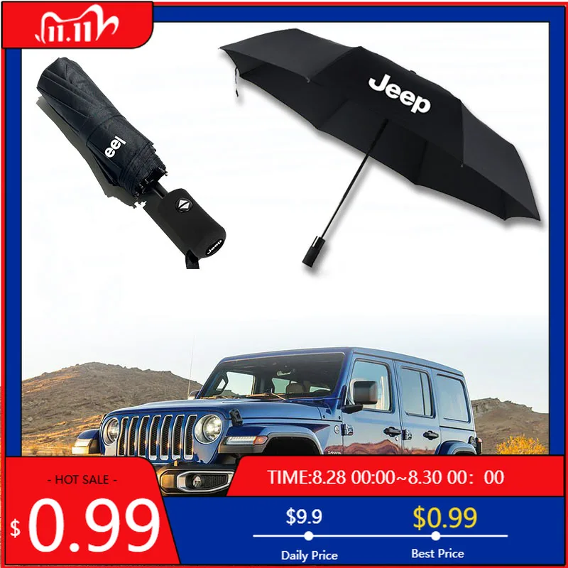 Cup Holders Car Emblem Automatic Folding Windproof Sunshade Umbrella For Jeep Grand Cherokee Wrangler JK Gladiator Compass Reneg
Cup Holders Car Emblem Automatic Folding Windproof Sunshade Umbrella For Jeep Grand Cherokee Wrangler JK Gladiator Compass Reneg