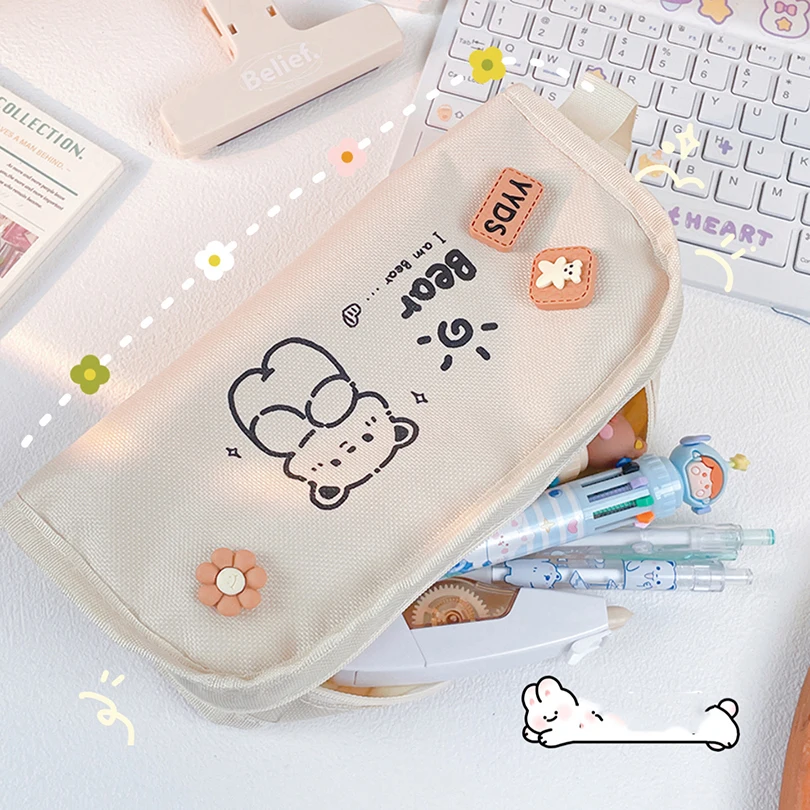 Large Capacity Pencil Case School Supplies Pencils Case Trousse Pencil Box Kalemlik Kawaii Stationery Estuche Escolar Pencilcase
Large Capacity Pencil Case School Supplies Pencils Case Trousse Pencil Box Kalemlik Kawaii Stationery Estuche Escolar Pencilcase