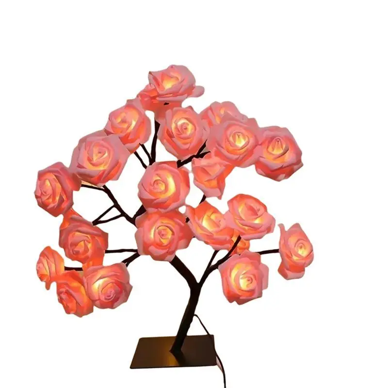 B08B-Rose Flower Tree Night Light USB Powered Table Lamp For Bedroom, Decorative Room Lights, Ideal Valentine's Day Gift
B08B-Rose Flower Tree Night Light USB Powered Table Lamp For Bedroom, Decorative Room Lights, Ideal Valentine's Day Gift