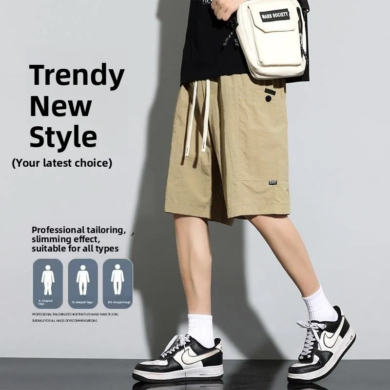 Summer New American Faion Men's Workwear orts Qui Dry Loose Straight Leg Sports Pants Casual Five-Quarter Length
Summer New American Faion Men's Workwear orts Qui Dry Loose Straight Leg Sports Pants Casual Five-Quarter Length